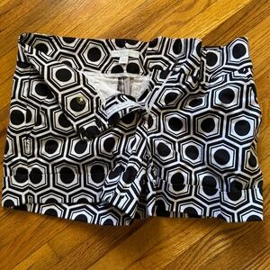 Black & White patterned 'fancy' shorts!